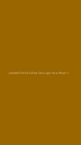 Tampilan Antarmuka Aplikasi Lebah4d Portal Daftar Dan Login Akun Resmi - 1