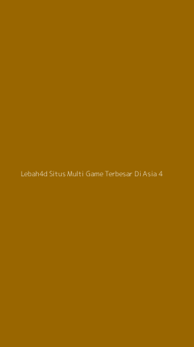 Tampilan Antarmuka Aplikasi Lebah4d Situs Multi Game Terbesar Di Asia - 4