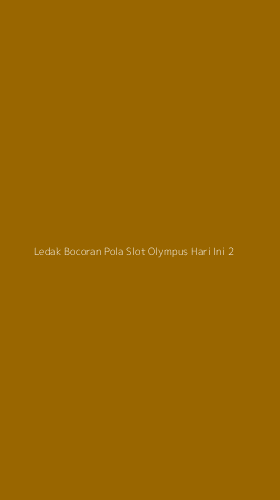 Tampilan Antarmuka Aplikasi Ledak Bocoran Pola Slot Olympus Hari Ini - 2