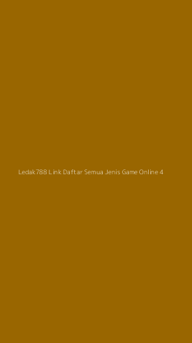 Tampilan Antarmuka Aplikasi Ledak788 Link Daftar Semua Jenis Game Online - 4