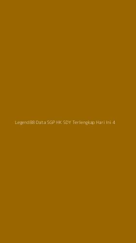 Tampilan Antarmuka Aplikasi Legend88 Data Sgp Hk Sdy Terlengkap Hari Ini - 4