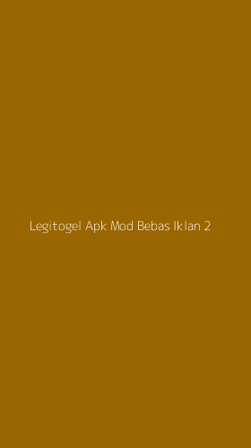Tampilan Antarmuka Aplikasi Legitogel Apk Mod Bebas Iklan - 2