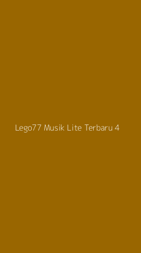 Tampilan Antarmuka Aplikasi Lego77 Musik Lite Terbaru - 4