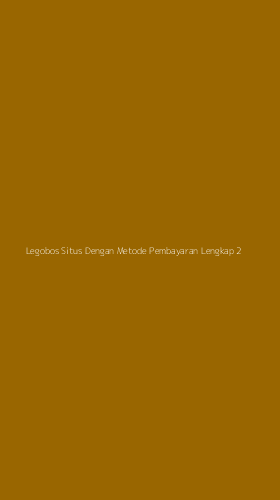 Tampilan Antarmuka Aplikasi Legobos Situs Dengan Metode Pembayaran Lengkap - 2
