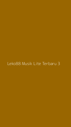 Tampilan Antarmuka Aplikasi Leko88 Musik Lite Terbaru - 3