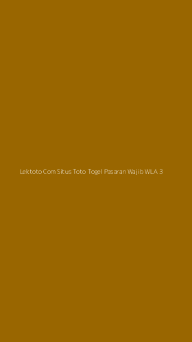 Tampilan Antarmuka Aplikasi Lektoto Com Situs Toto Togel Pasaran Wajib Wla - 3