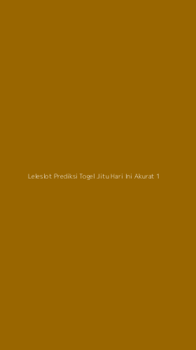Tampilan Antarmuka Aplikasi Leleslot Prediksi Togel Jitu Hari Ini Akurat - 1