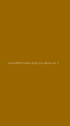 Tampilan Antarmuka Aplikasi Lemon868 Prediksi Bola Jitu Malam Ini - 3