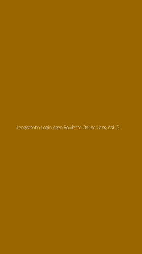 Tampilan Antarmuka Aplikasi Lengkatoto Login Agen Roulette Online Uang Asli - 2