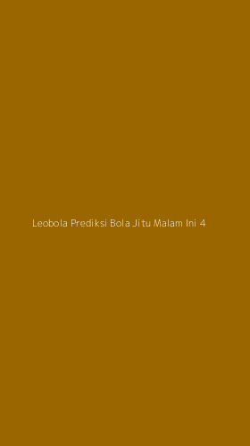 Tampilan Antarmuka Aplikasi Leobola Prediksi Bola Jitu Malam Ini - 4