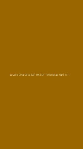 Tampilan Antarmuka Aplikasi Levdro Cina Data Sgp Hk Sdy Terlengkap Hari Ini - 1