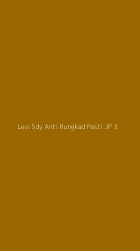 Tampilan Antarmuka Aplikasi Levi Sdy Anti Rungkad Pasti Jp - 3