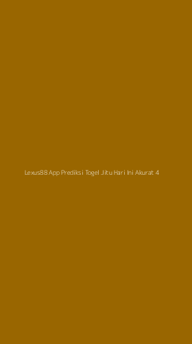 Tampilan Antarmuka Aplikasi Lexus88 App Prediksi Togel Jitu Hari Ini Akurat - 4