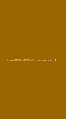 Tampilan Antarmuka Aplikasi Lexus888 Data Sgp Hk Sdy Terlengkap Hari Ini - 4