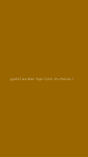 Tampilan Antarmuka Aplikasi Lgo4d Cara Main Togel Colok Jitu Pemula - 1