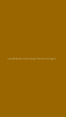 Tampilan Antarmuka Aplikasi Libra88 Bandar Online Dengan Winrate Tertinggi - 4