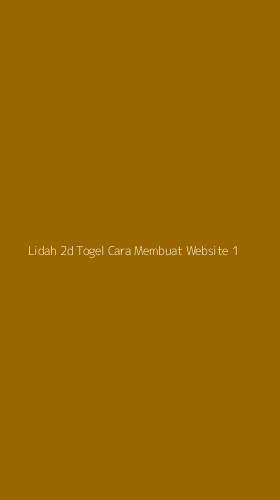 Tampilan Antarmuka Aplikasi Lidah 2d Togel Cara Membuat Website - 1
