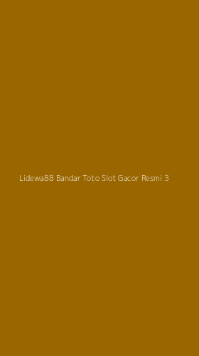 Tampilan Antarmuka Aplikasi Lidewa88 Bandar Toto Slot Gacor Resmi - 3