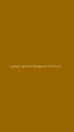 Tampilan Antarmuka Aplikasi Ligalgol Aplikasi Kebugaran Android - 2