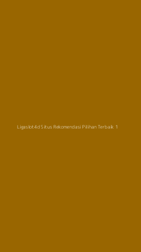 Tampilan Antarmuka Aplikasi Ligaslot4d Situs Rekomendasi Pilihan Terbaik - 1