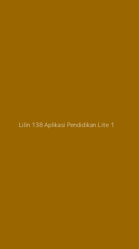 Tampilan Antarmuka Aplikasi Lilin 138 Aplikasi Pendidikan Lite - 1