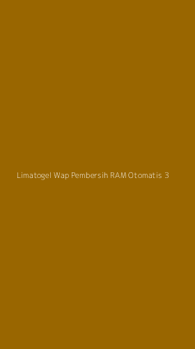 Tampilan Antarmuka Aplikasi Limatogel Wap Pembersih Ram Otomatis - 3