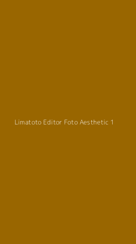 Tampilan Antarmuka Aplikasi Limatoto Editor Foto Aesthetic - 1