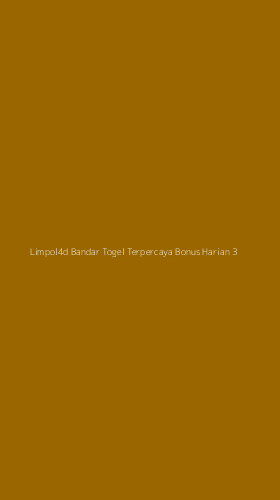 Tampilan Antarmuka Aplikasi Limpol4d Bandar Togel Terpercaya Bonus Harian - 3