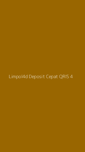 Tampilan Antarmuka Aplikasi Limpol4d Deposit Cepat Qris - 4