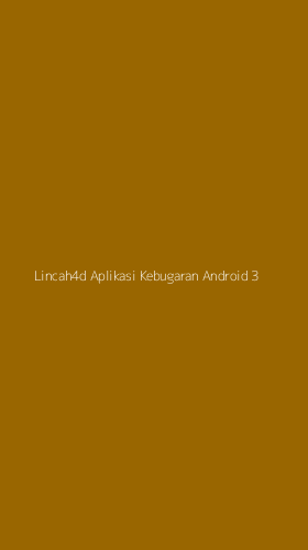 Tampilan Antarmuka Aplikasi Lincah4d Aplikasi Kebugaran Android - 3