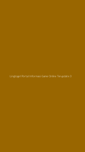 Tampilan Antarmuka Aplikasi Lingtogel Portal Informasi Game Online Terupdate - 3