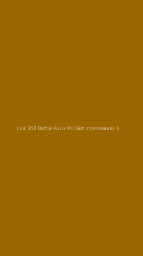 Tampilan Antarmuka Aplikasi Link 268 Daftar Akun Pro Slot Internasional - 3