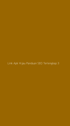 Tampilan Antarmuka Aplikasi Link Apk Hijau Panduan Seo Terlengkap - 3