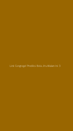 Tampilan Antarmuka Aplikasi Link Congtogel Prediksi Bola Jitu Malam Ini - 3