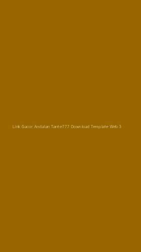 Tampilan Antarmuka Aplikasi Link Gacor Andalan Tante777 Download Template Web - 3