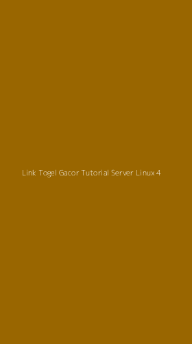 Tampilan Antarmuka Aplikasi Link Togel Gacor Tutorial Server Linux - 4