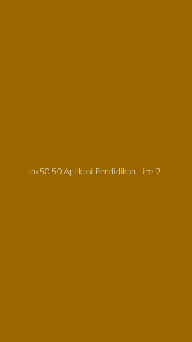 Tampilan Antarmuka Aplikasi Link50 50 Aplikasi Pendidikan Lite - 2