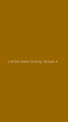 Tampilan Antarmuka Aplikasi Link5rb Game Strategi Terbaik - 4