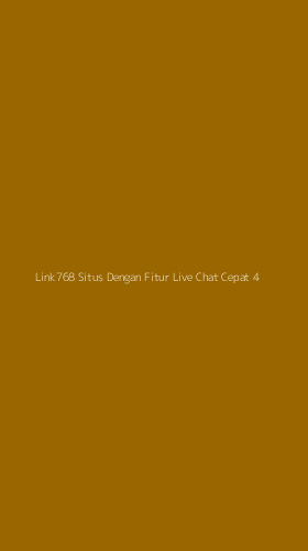 Tampilan Antarmuka Aplikasi Link768 Situs Dengan Fitur Live Chat Cepat - 4