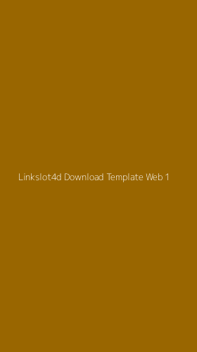 Tampilan Antarmuka Aplikasi Linkslot4d Download Template Web - 1