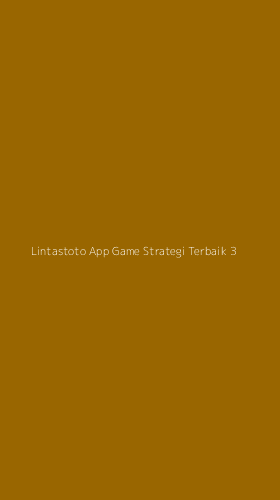 Tampilan Antarmuka Aplikasi Lintastoto App Game Strategi Terbaik - 3