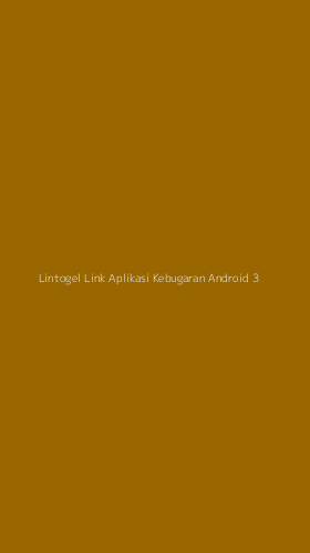 Tampilan Antarmuka Aplikasi Lintogel Link Aplikasi Kebugaran Android - 3