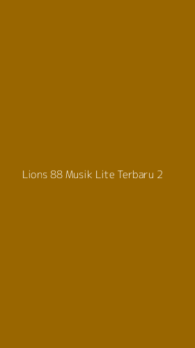Tampilan Antarmuka Aplikasi Lions 88 Musik Lite Terbaru - 2