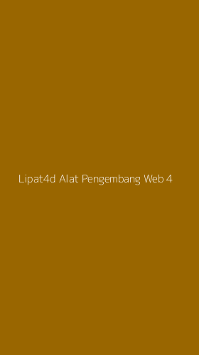 Tampilan Antarmuka Aplikasi Lipat4d Alat Pengembang Web - 4