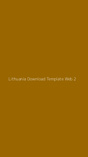 Tampilan Antarmuka Aplikasi Lithuania Download Template Web - 2