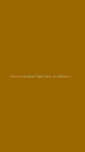 Tampilan Antarmuka Aplikasi Littoto Cara Main Togel Colok Jitu Pemula - 3