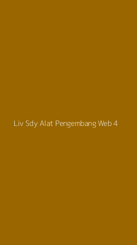Tampilan Antarmuka Aplikasi Liv Sdy Alat Pengembang Web - 4
