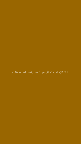 Tampilan Antarmuka Aplikasi Live Draw Afganistan Deposit Cepat Qris - 2