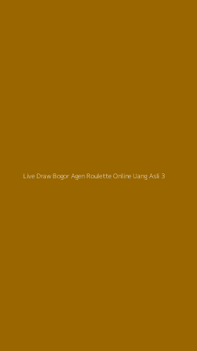 Tampilan Antarmuka Aplikasi Live Draw Bogor Agen Roulette Online Uang Asli - 3