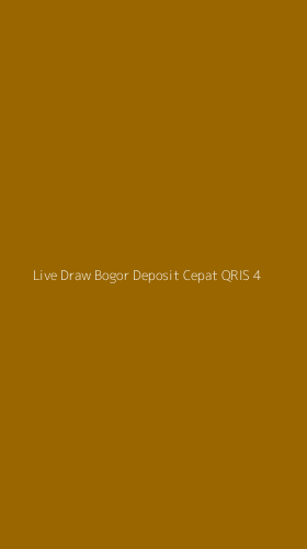 Tampilan Antarmuka Aplikasi Live Draw Bogor Deposit Cepat Qris - 4